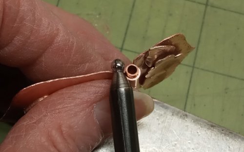 Judy Larson's Easy No Solder Hinges - , General Education, , flare the end of the tube